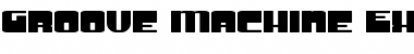 Download Groove Machine ExpUpright Regular Font Title Preview