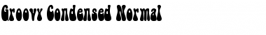Download GroovyCondensed Normal Font Title Preview