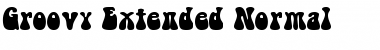 Download GroovyExtended Normal Font Title Preview