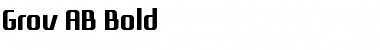 Download Grov AB Bold Font Title Preview