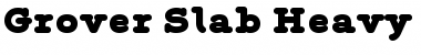 Download Grover Slab Heavy Regular Font Title Preview