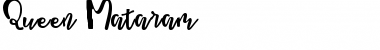 Download Queen Mataram Regular Font Title Preview