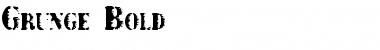 Download Grunge Bold Font Title Preview