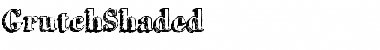 Download GrutchShaded Regular Font Title Preview