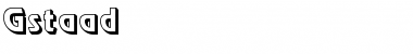 Download Gstaad Regular Font Title Preview
