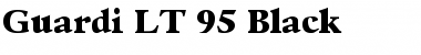 Download Guardi LT Black Regular Font Title Preview