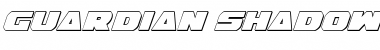 Download Guardian Shadow Italic Italic Font Title Preview