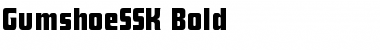 Download GumshoeSSK Bold Font Title Preview