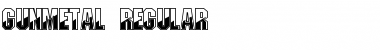 Download Gunmetal Regular Font Title Preview