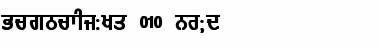 Download GurmukhiLys 010 Bold Font Title Preview