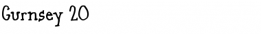 Download Gurnsey 2.0 Font Title Preview