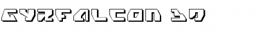 Download Gyrfalcon 3D 3D Font Title Preview