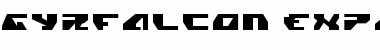 Download Gyrfalcon Expanded Expanded Font Title Preview