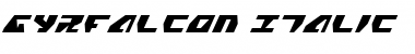 Download Gyrfalcon Italic Italic Font Title Preview