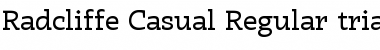 Download Radcliffe Casual Regular Font