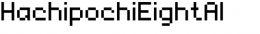 Download HachipochiEightAl Regular Font