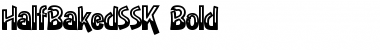 Download HalfBakedSSK Bold Font