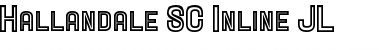 Download Hallandale SC Inline JL Font