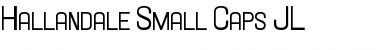 Download Hallandale Small Caps JL Regular Font