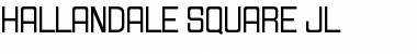 Download Hallandale Square JL Regular Font