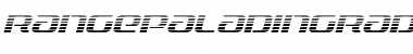 Download Range Paladin Gradient Italic Font
