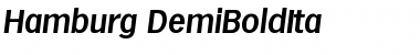 Download Hamburg-DemiBoldIta Regular Font