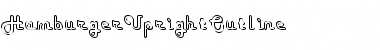 Download HamburgerUprightOutline Regular Font Title Preview