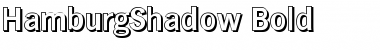 Download HamburgShadow Bold Font Title Preview