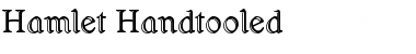 Download Hamlet Handtooled Regular Font Title Preview