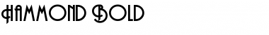 Download Hammond Bold Font