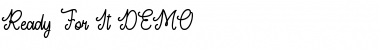 Download Ready For It DEMO Regular Font Title Preview
