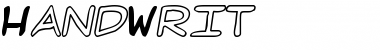 Download HandWrit Normal Font Title Preview