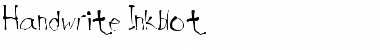Download Handwrite Inkblot Font Title Preview