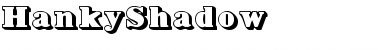 Download HankyShadow Regular Font Title Preview