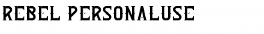 Download Rebel Regular Font Title Preview