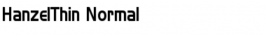 Download HanzelThin Normal Font