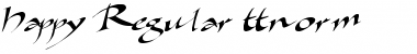 Download Happy Regular Font Title Preview