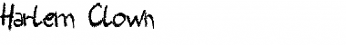 Download Harlem Clown Regular Font Title Preview