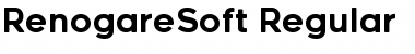 Download Renogare Soft Regular Font