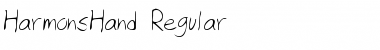 Download HarmonsHand Regular Font Title Preview