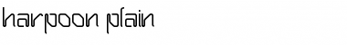 Download Harpoon Plain Font Title Preview