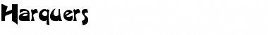 Download Harquers Regular Font Title Preview