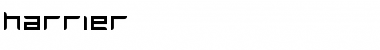 Download Harrier Regular Font Title Preview