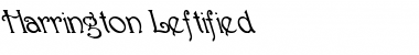 Download Harrington Leftified Regular Font Title Preview