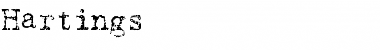 Download Hartings Plain Font Title Preview