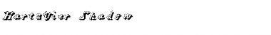 Download HartzVier-Shadow Regular Font Title Preview