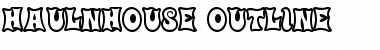 Download Haulnhouse Outline Font Title Preview