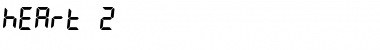 Download Heart 2 Regular Font Title Preview