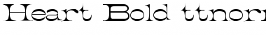 Download Heart Bold Font Title Preview
