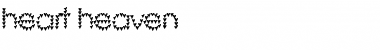 Download heart heaven Regular Font Title Preview